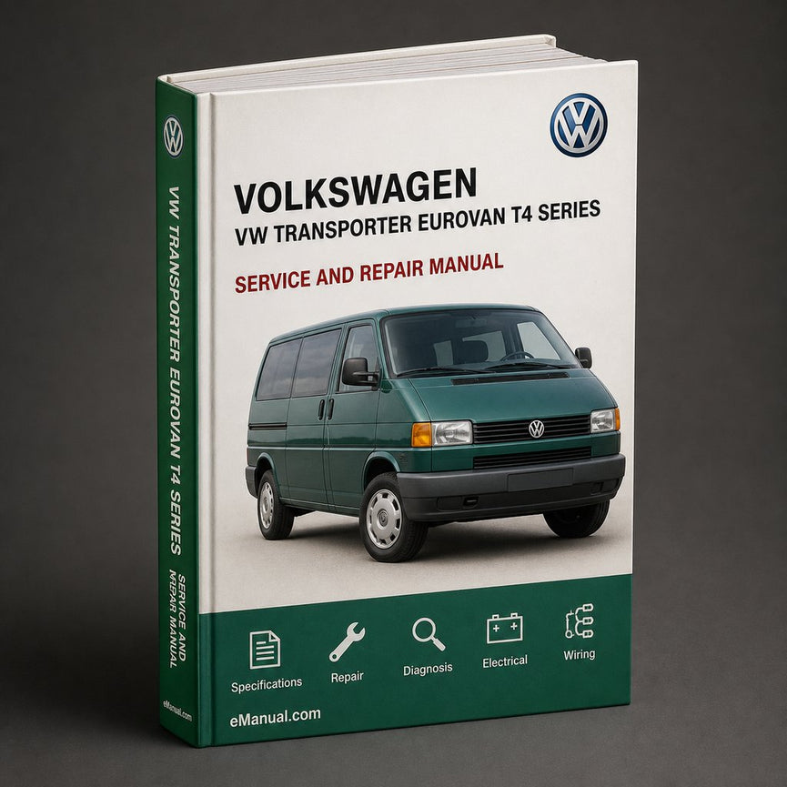 Volkswagen VW Transporter Eurovan T4 Series Service Repair Shop Manual