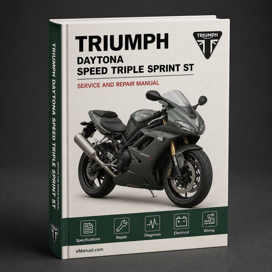 Triumph Daytona Speed Triple Sprint ST RS and Tiger T595 955i 955 T509 885 Service Repair Manual 1997-2000