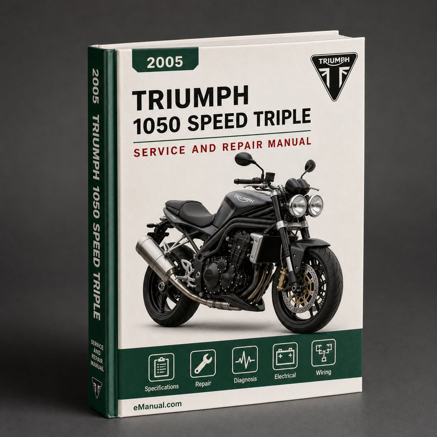 Triumph 1050 Speed Triple 2005-2010 Workshop Service Repair Manual
