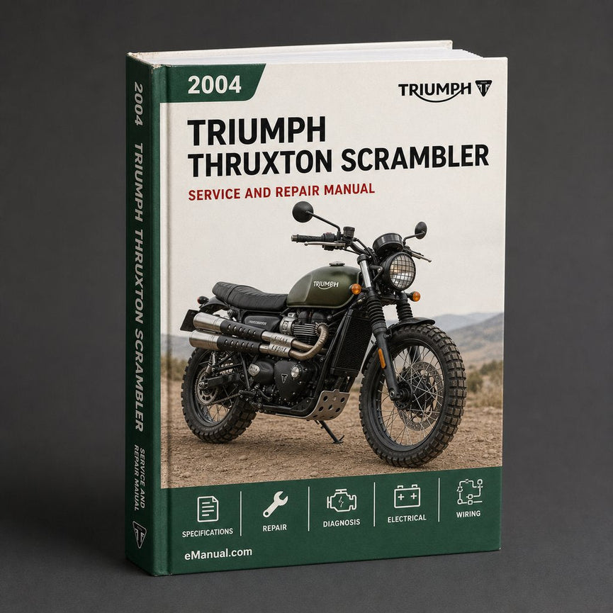 Triumph Thruxton & Scrambler 2004-2012 Service Repair Manual