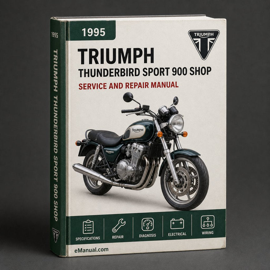 TRIUMPH THUNDERBIRD SPORT 900 Shop Manual 1995-2004