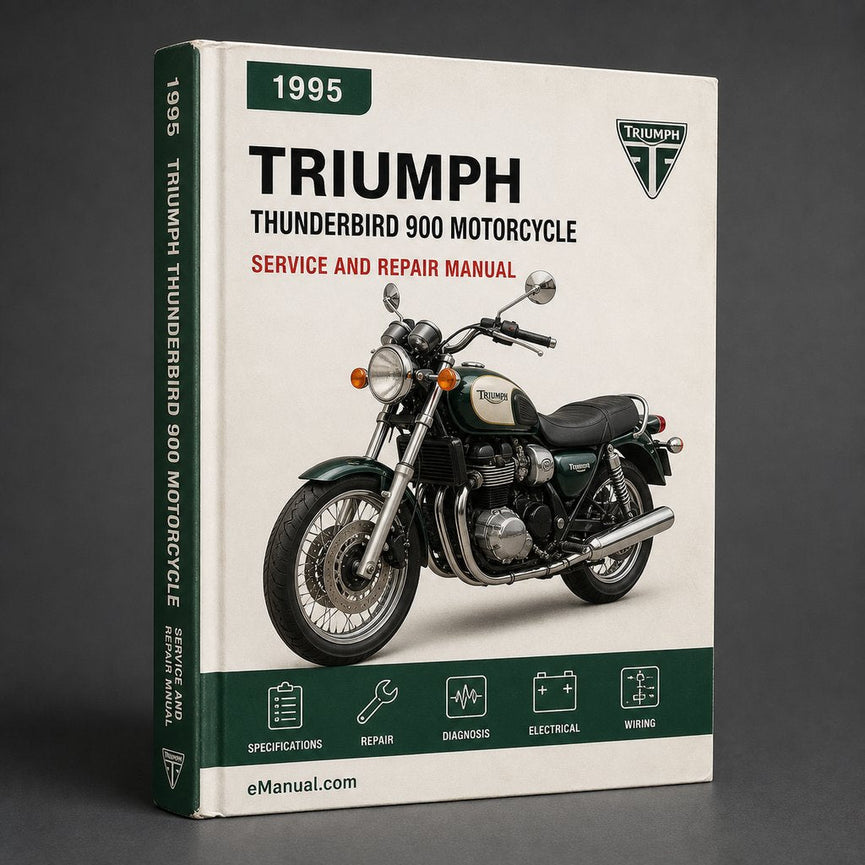 Triumph Thunderbird 900 Motorcycle Complete Workshop Service Repair Manual 1995 1996 1997 1998 1999