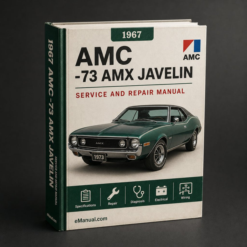 AMC 1967-73 Manual parts Service Repair amx javelin