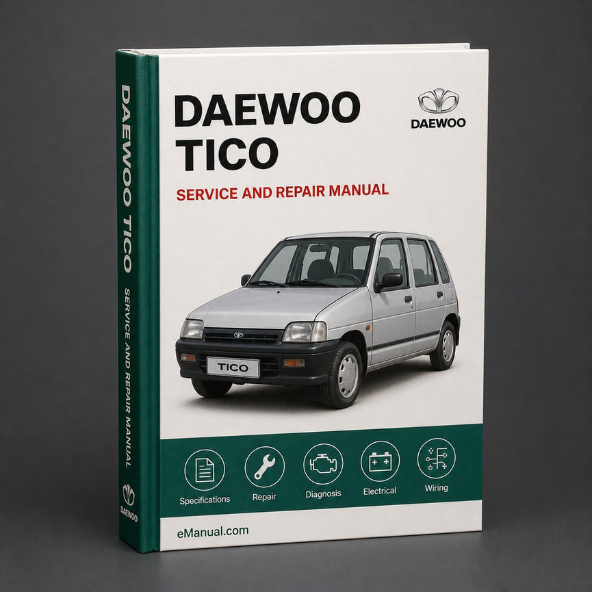 Daewoo Tico Factory Service & Workshop Manual download