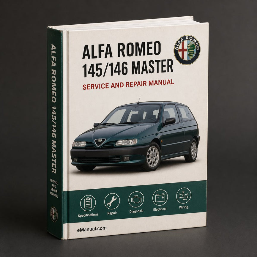 Alfa Romeo 145/146 Master Service/Repair Workshop Manual
