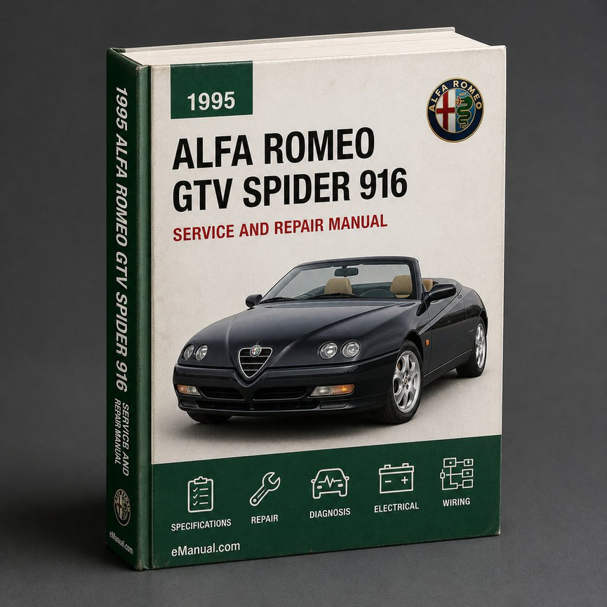 Alfa Romeo GTV & Spider 916 1995-2006 Workshop Service Repair Manual