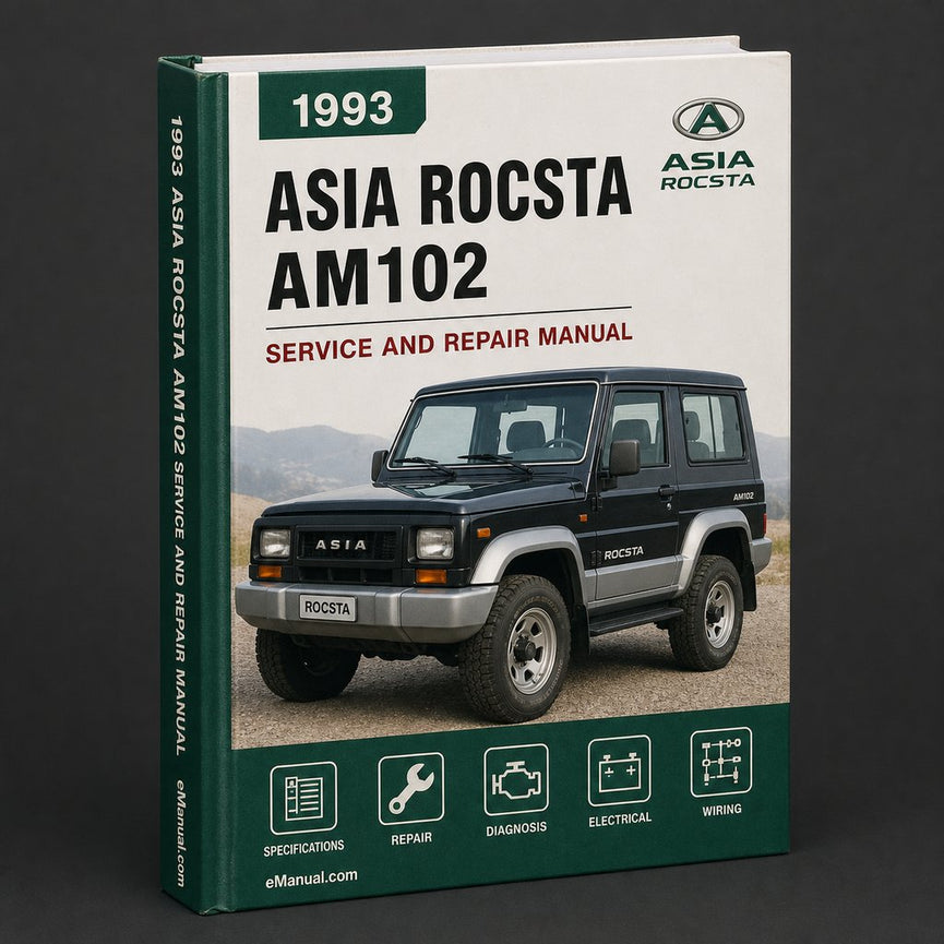 Asia Rocsta AM102 1993-2000 Workshop Service Repair Manual