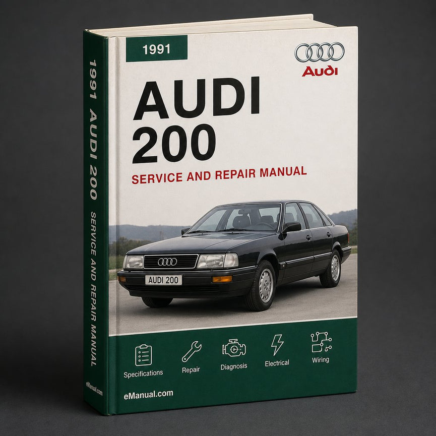 Audi 200 1991 Factory Service Repair Manual
