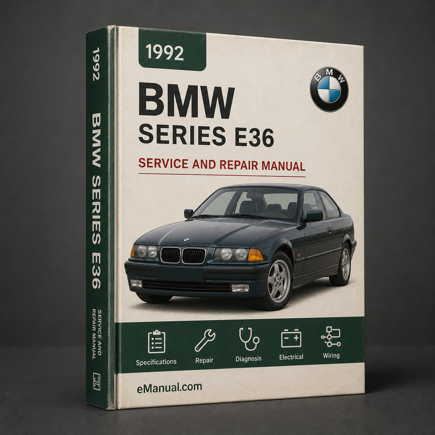 BMW 3 Series E36 Service Repair Manual 1992-1998