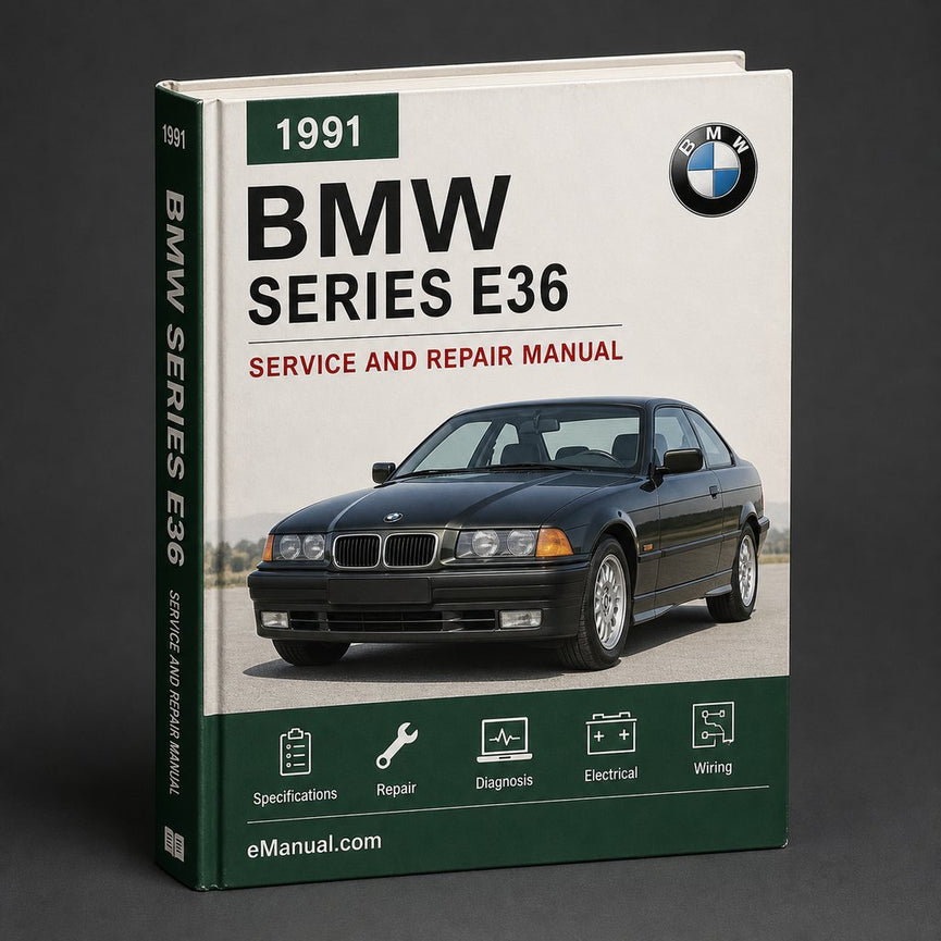 BMW 3 Series E36 Workshop Repair Manual 1991-1999