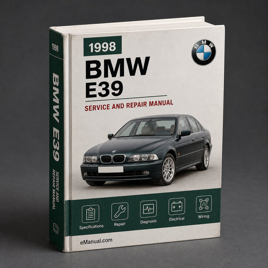 BMW E39 1998 Factory Service Repair Manual