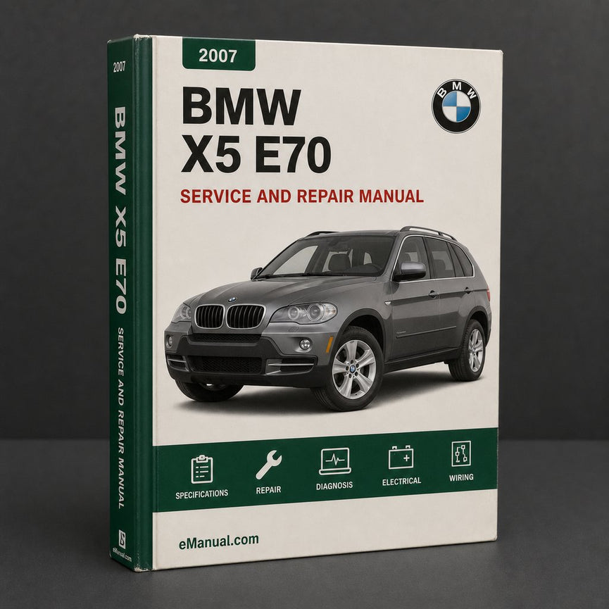 bmw x5 e70 Service Repair Manual download 2007-2011