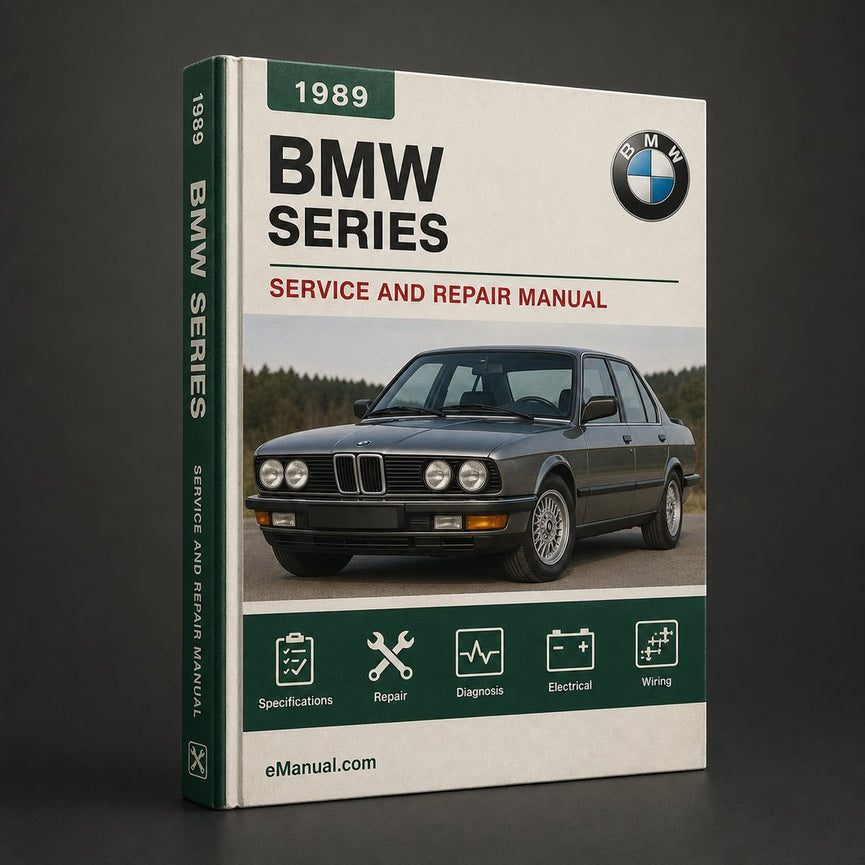 BMW 5 Series Service Repair Manual 1989-1995