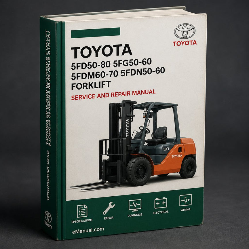 Toyota 5fd50-80 5fg50-60 5fdm60-70 5fdn50-60 Forklift Man