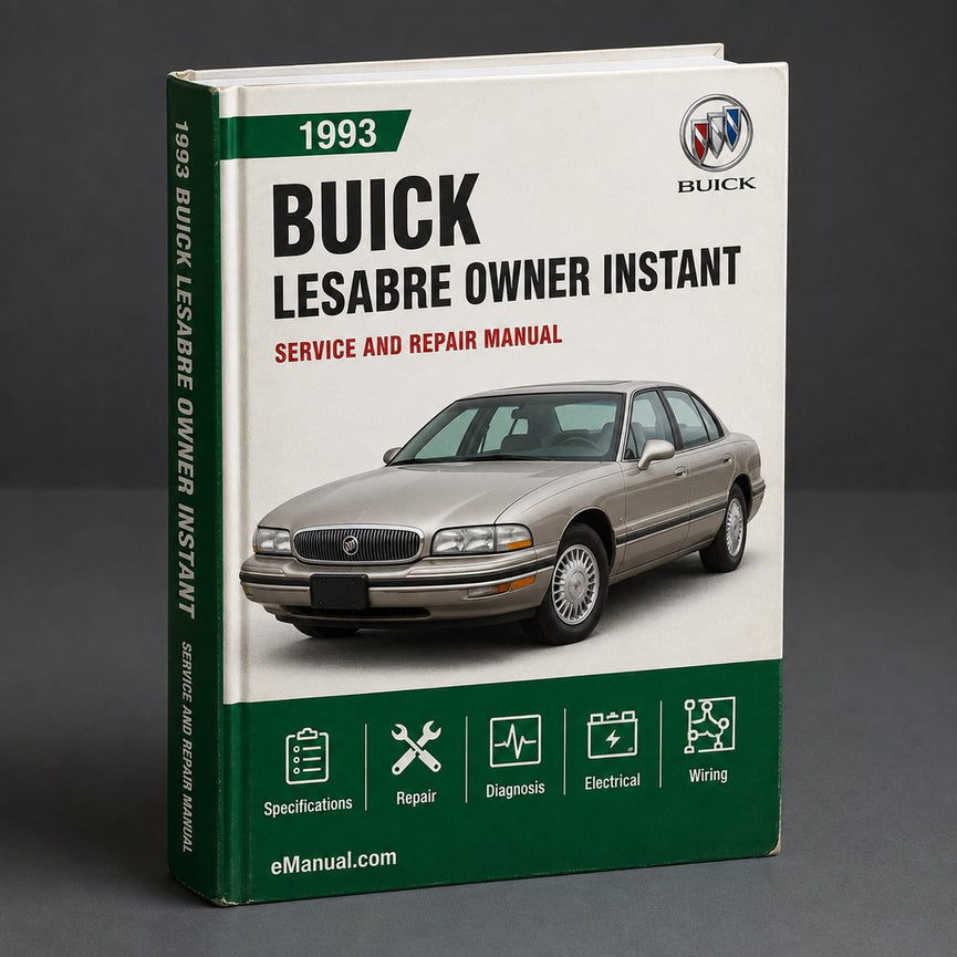 1993 Buick Lesabre Owner Manual PDF