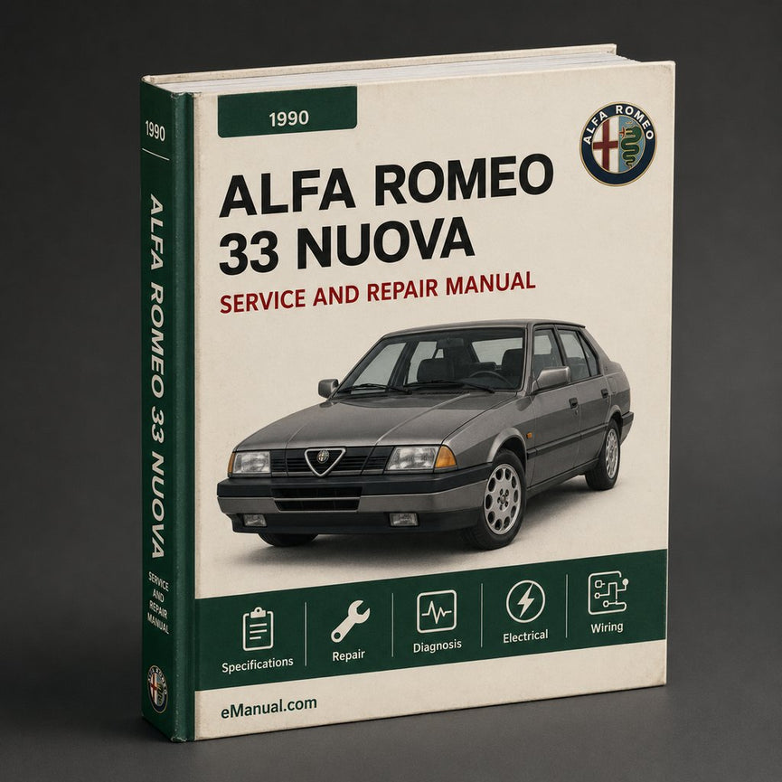 Alfa Romeo 33 Nuova 1990-1995 Factory Service Repair Manual
