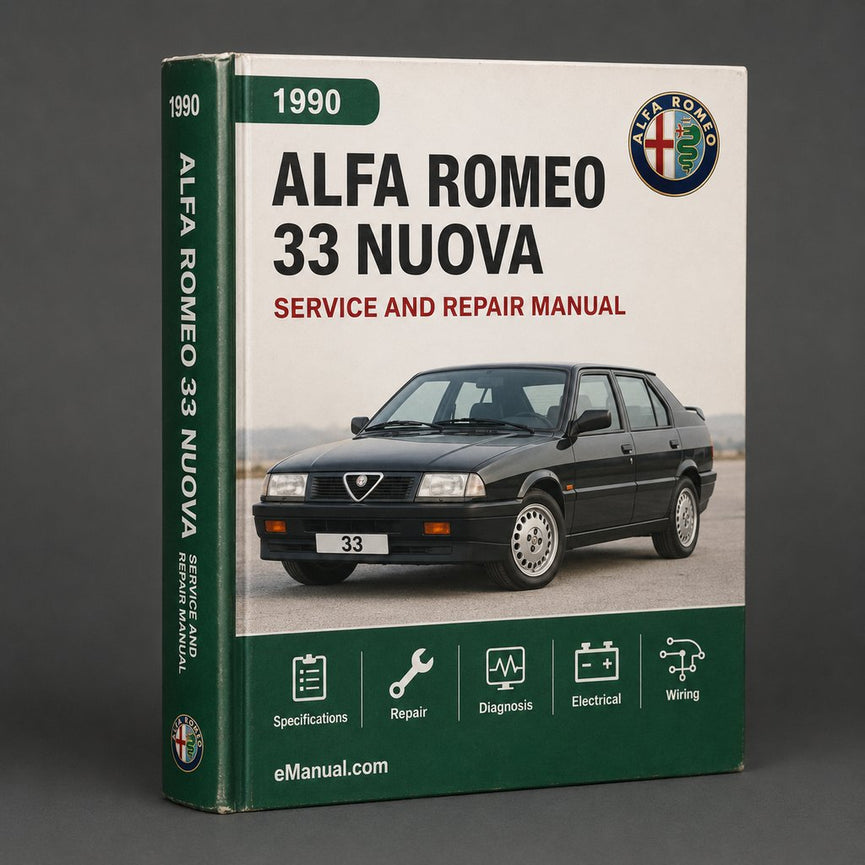 Alfa Romeo 33 NUOVA 1990-1995 Service Repair Manual