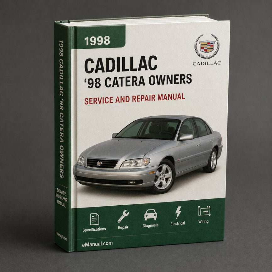 ‘98 Cadillac Catera 1998 Owners Manual