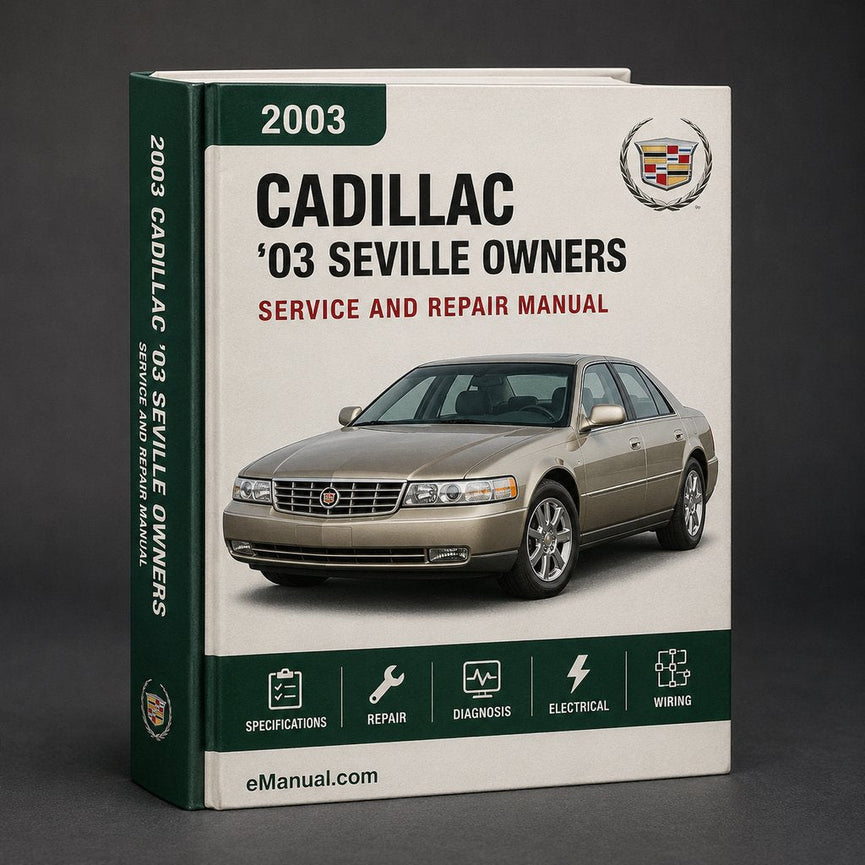 ‘03 Cadillac Seville 2003 Owners Manual