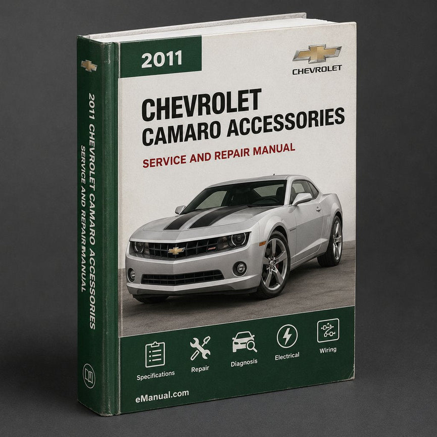 Chevrolet Camaro Parts Accessories Catalog 2011