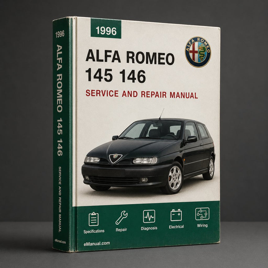 Alfa Romeo 145 146 Service Repair Workshop Manual 1996-2001