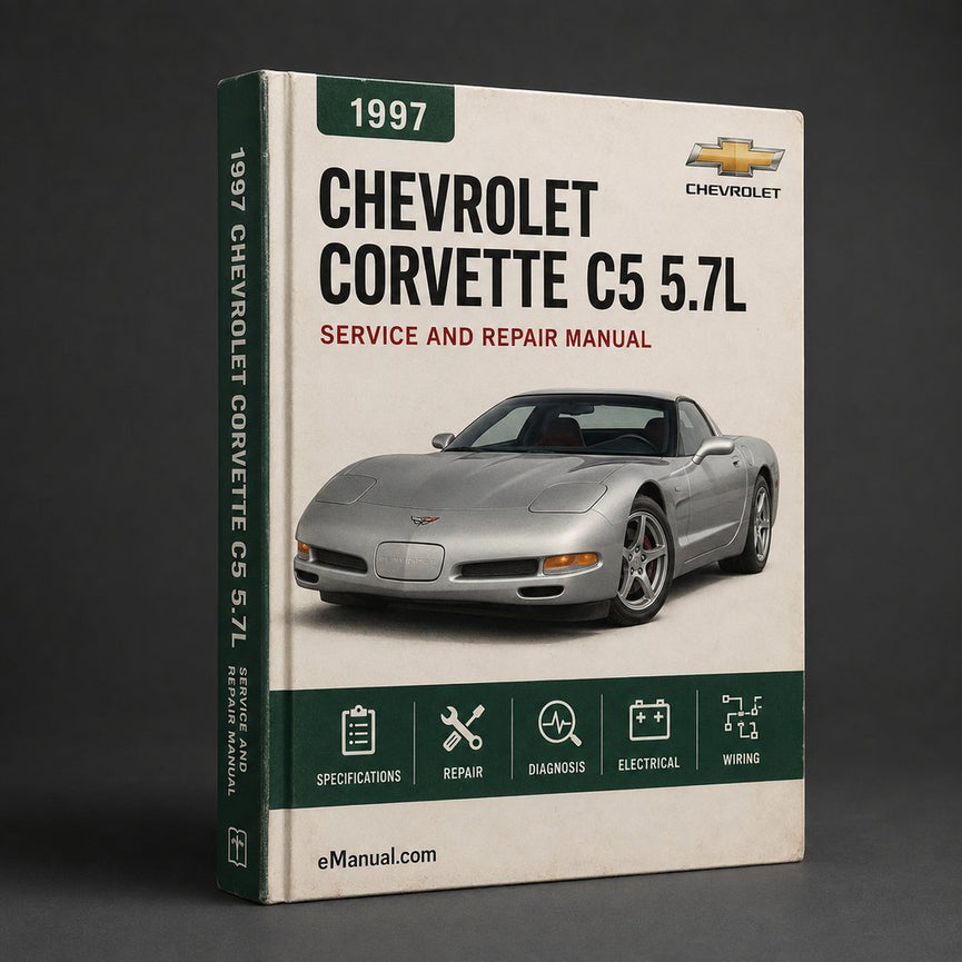 Chevrolet Corvette C5 5.7L Parts Manual 1997-2002