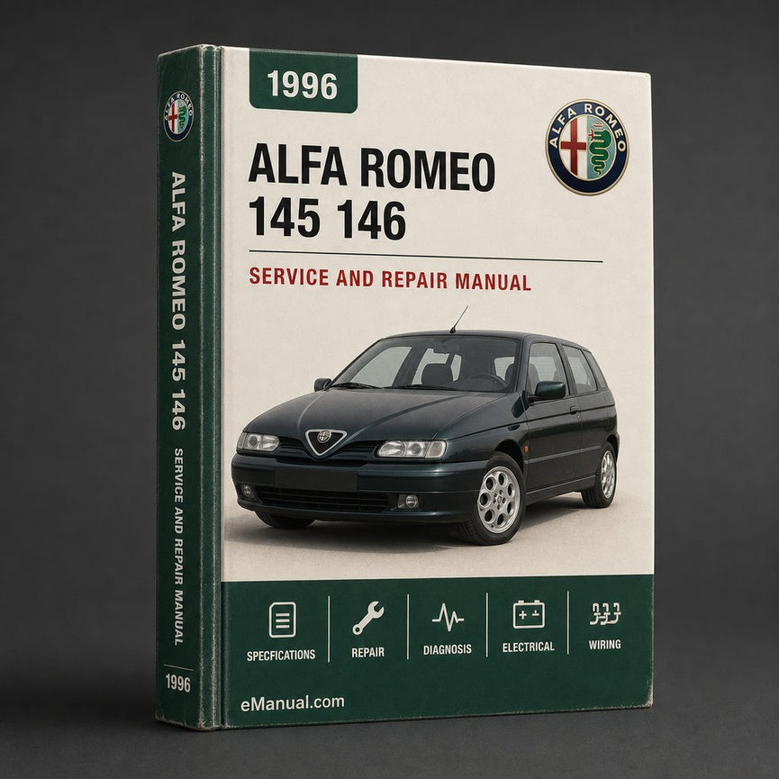 Alfa Romeo 145 146 Service Repair Manual 1996-2001