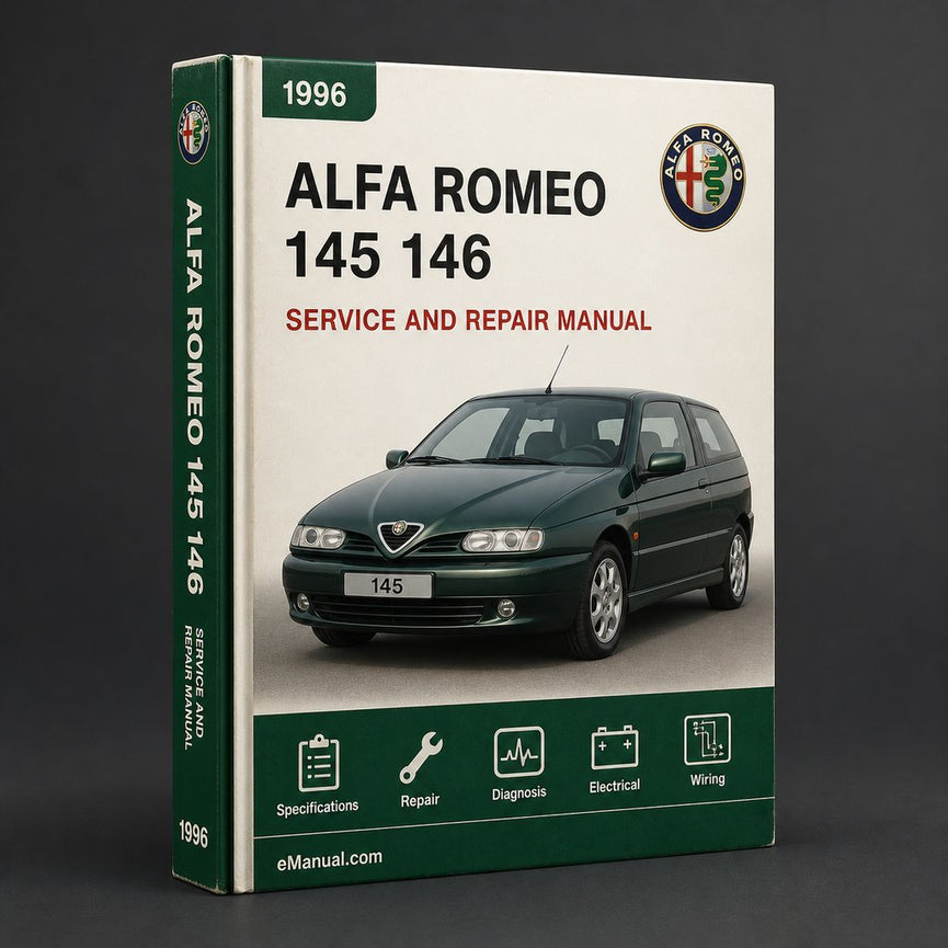 Alfa Romeo 145 146 1996 Repair Service Manual