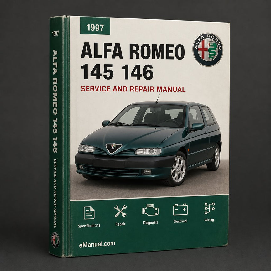 Alfa Romeo 145 146 1997 Repair Service Manual