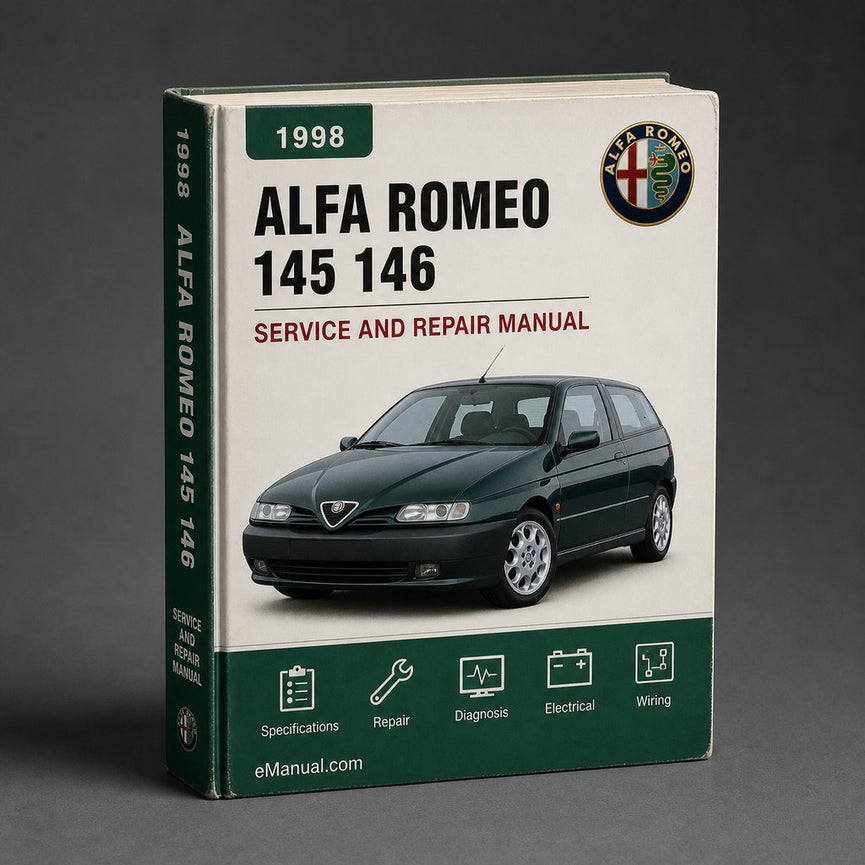 Alfa Romeo 145 146 1998 Repair Service Manual