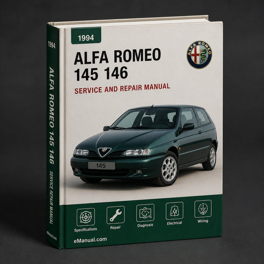 Alfa Romeo 145 146 1994 Factory Service Repair Manual