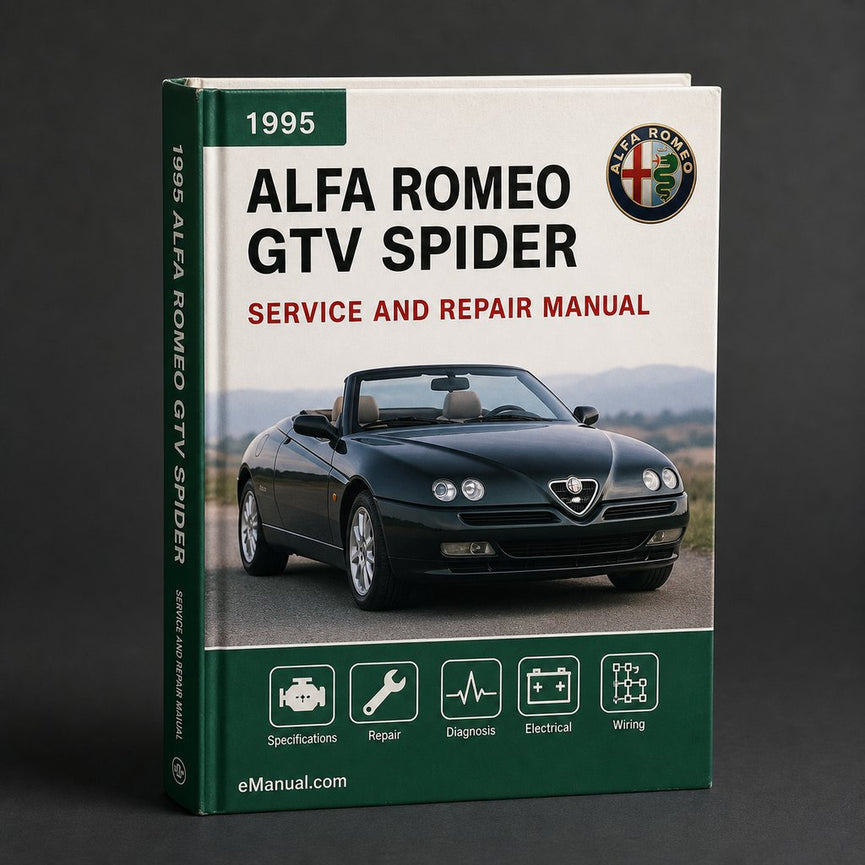 1995-2000 Alfa Romeo GTV & Spider Workshop Service Repair Manual