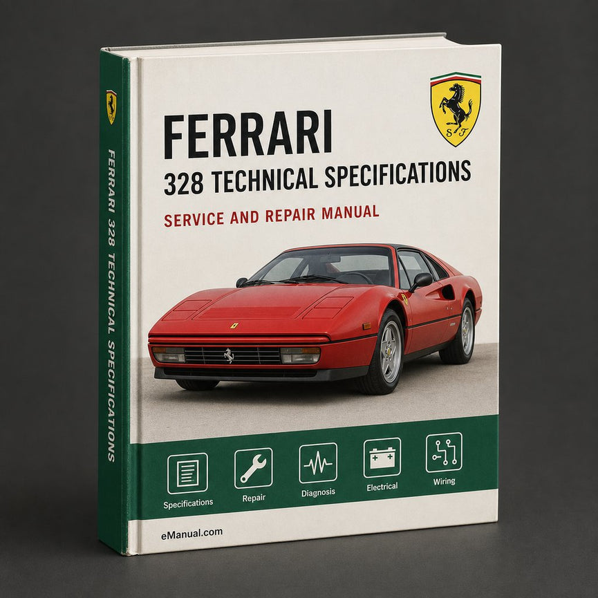 FERRARI 328 Technical SPECIFICATIONS