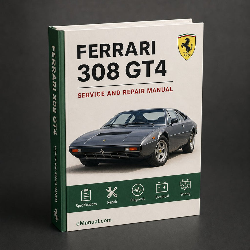 Ferrari 308 GT4 Workshop Manual
