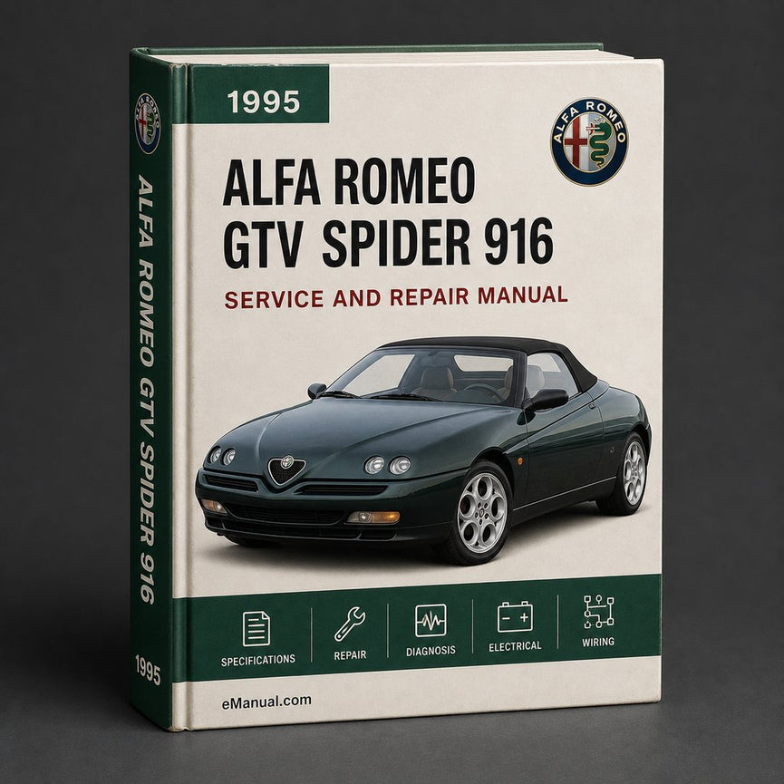 Alfa Romeo GTV & Spider 916 1995-2006 Service Repair Manual