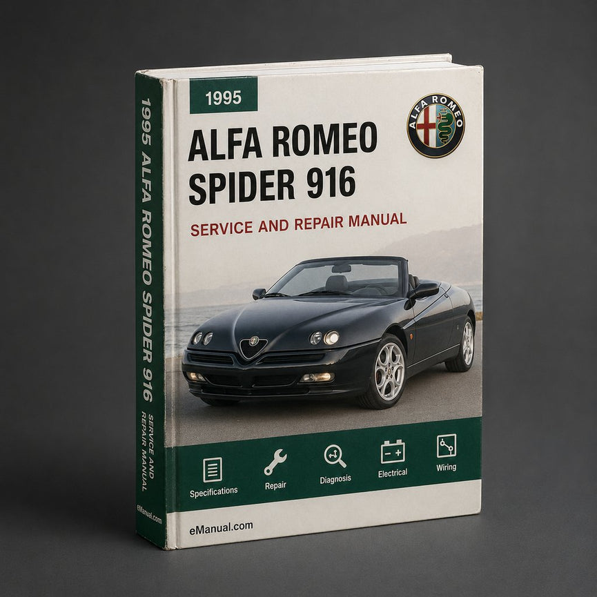 Alfa Romeo Spider 916 1995-2006 Workshop Service Repair Manual