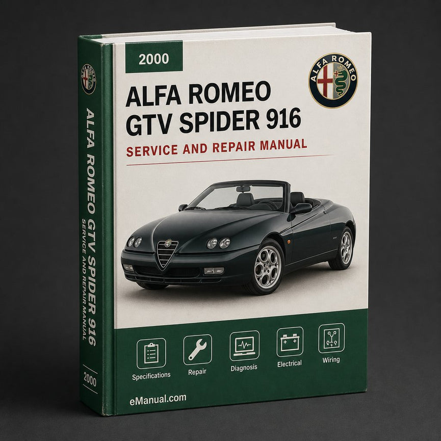 Alfa Romeo GTV & Spider 916 2000 Service Repair Manual