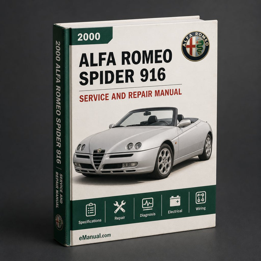 Alfa Romeo Spider 916 2000 Factory Service Repair Manual