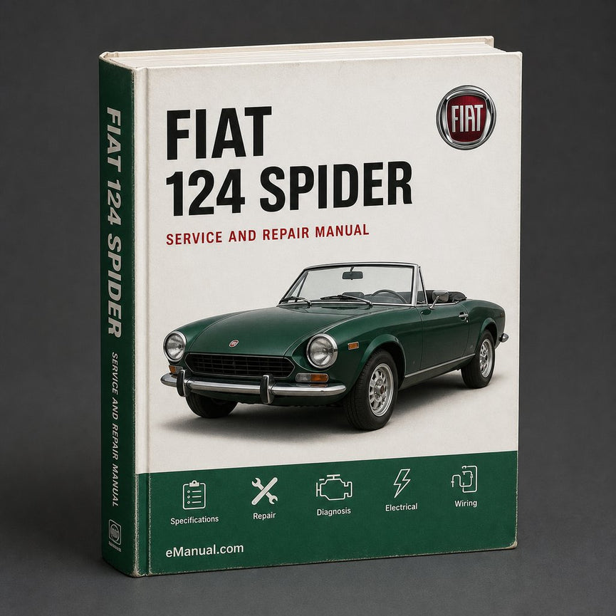 Fiat 124 Spider Service Repair Manual