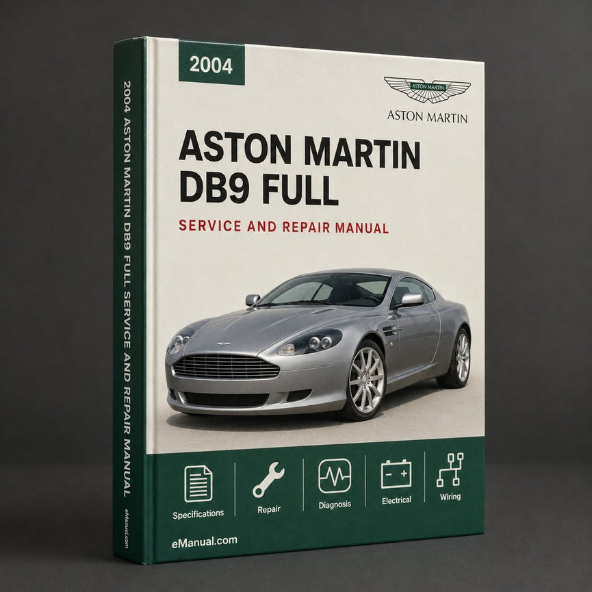 2004-2011 Aston Martin Db9 full Workshop Service Repair Manual