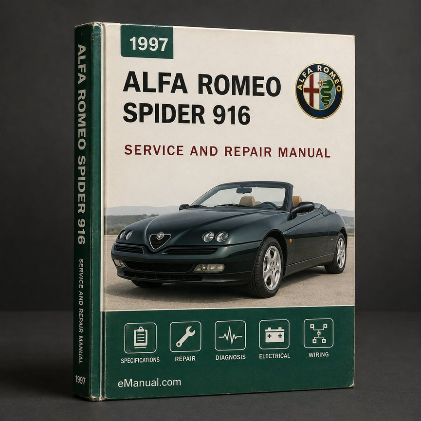 Alfa Romeo Spider 916 1997 Factory Service Repair Manual