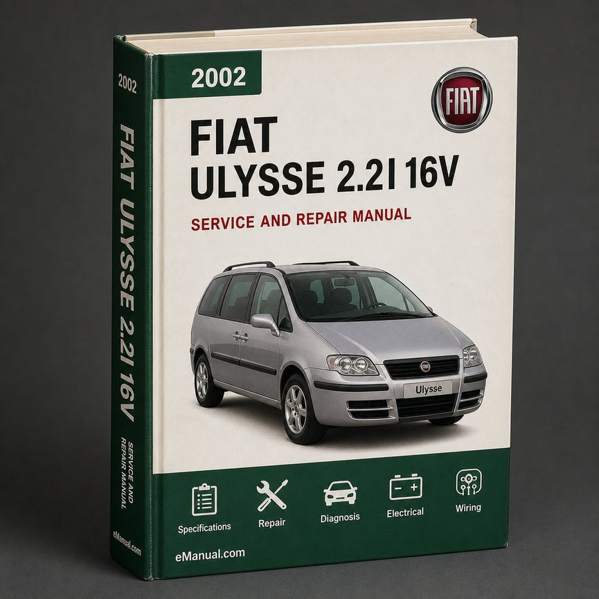 Fiat Ulysse 2.2i 16V 2002 Service Repair Manual