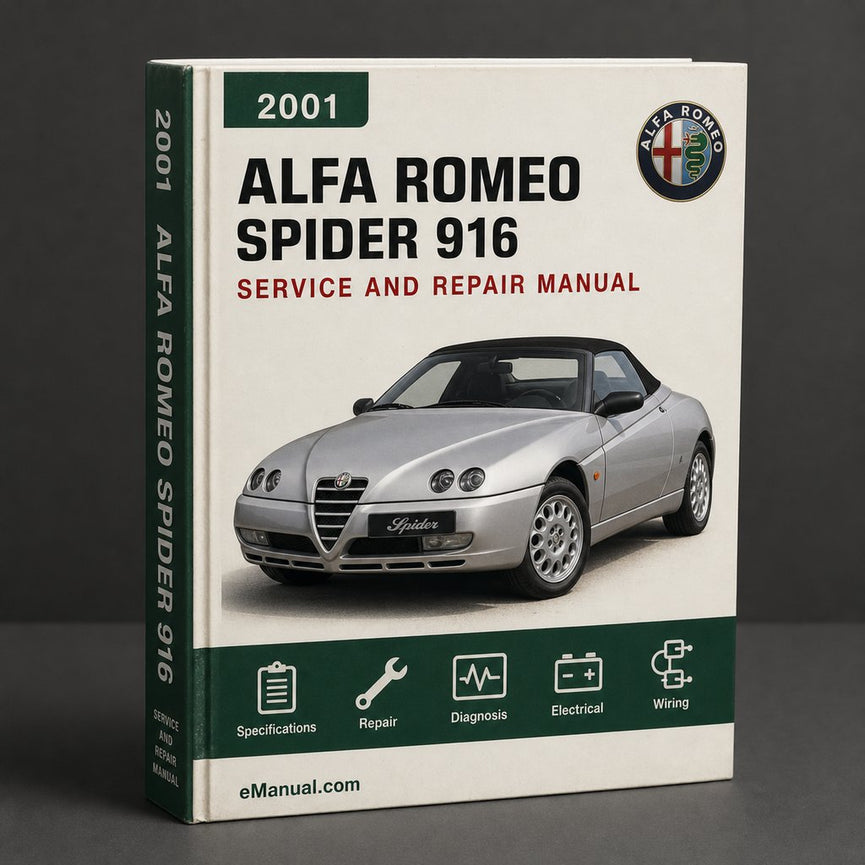 Alfa Romeo Spider 916 2001 Factory Service Repair Manual