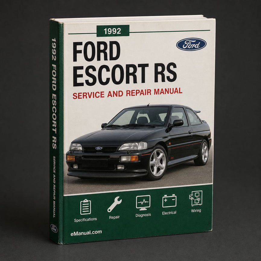 Ford Escort RS 1992-1996 Service Repair Manual