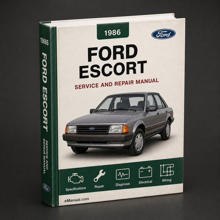 Ford Escort 1986-1990 Service Repair Manual
