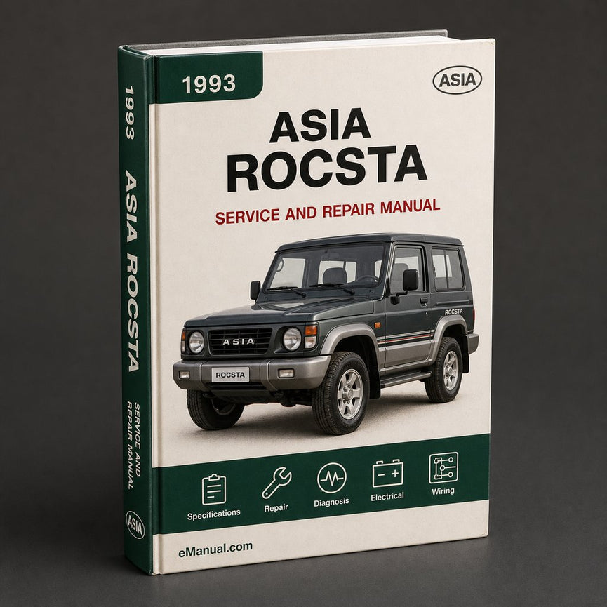 Asia Rocsta 1993-2000 Workshop Service Repair Manual