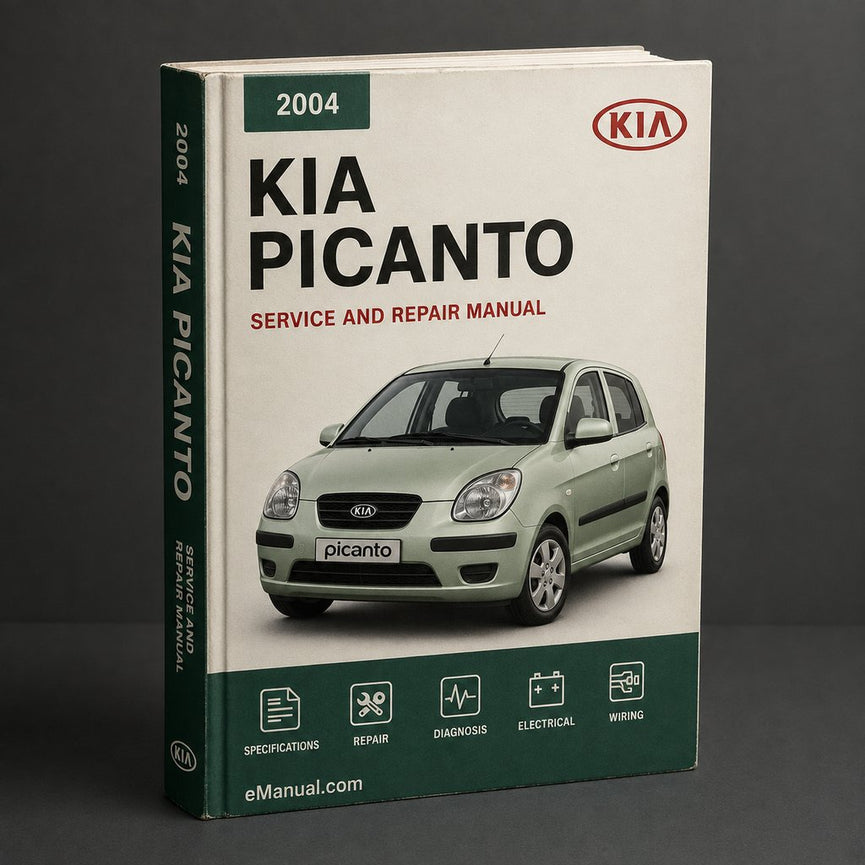 2004-2006 Kia Picanto Workshop Service Repair Manual In Germ