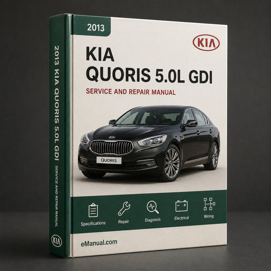 Kia Quoris 2013 2014 2015 2016 5.0L GDI Service Repair Manual