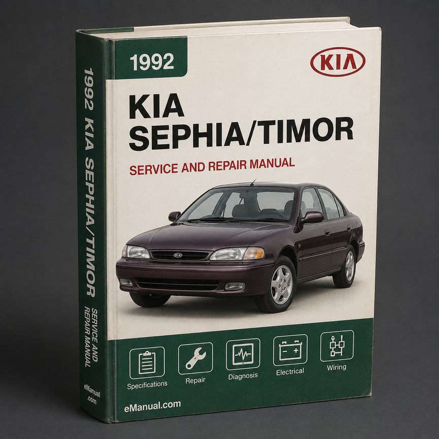 1992-1997 KIA SEPHIA/TIMOR Service Repair Manual