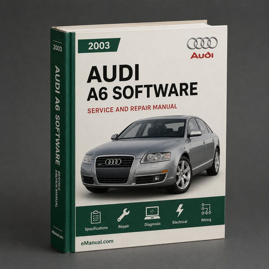 2003 Audi A6 Service & Repair Manual Software